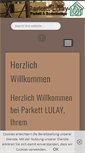 Mobile Screenshot of parkett-lulay.de